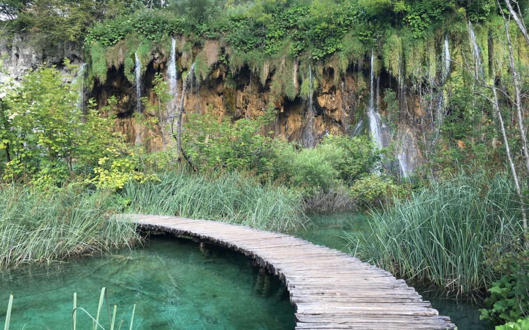 Crystal clear Plitvice Lakes